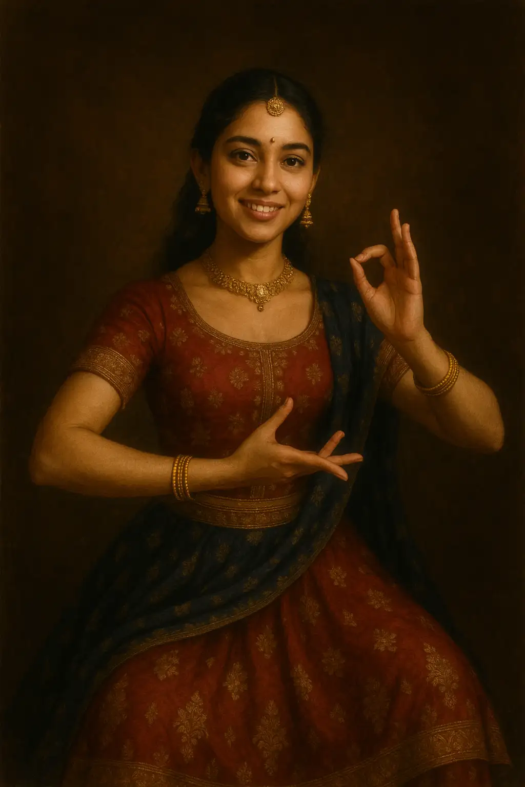 Kathak dance training at Sangeetika Sangeet Mahavidyalaya Sehore